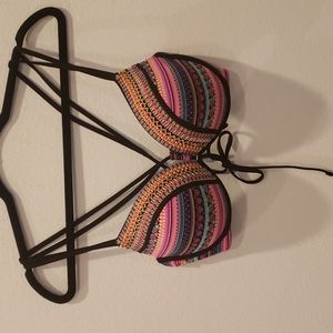 Shade Shop bikini top, colorful
